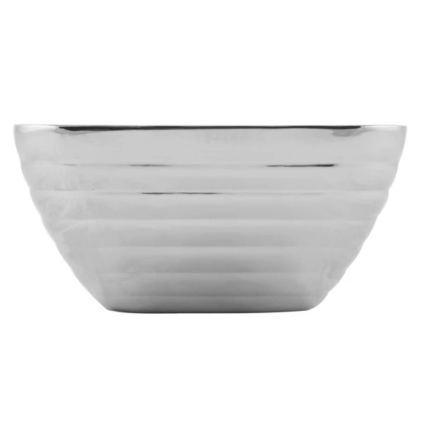 Vollrath 47632 Double Wall Square Beehive 1.8 Qt. Serving Bowl - Image 4