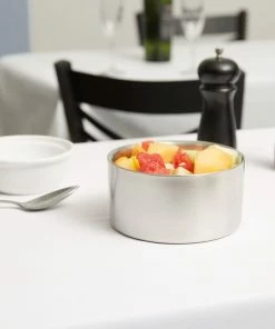 American Metalcraft DWB6 34 Oz. Insulated Stainless Steel Double Wall Bowl