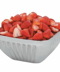 Vollrath 47682 Fluted Double Wall Square 3.2 Qt. Serving Bowl