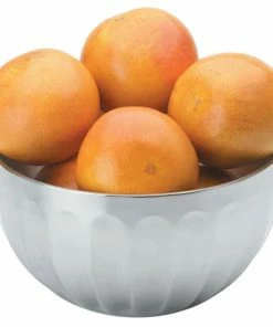 Vollrath 47687 Fluted Double Wall Round 3.4 Qt. Serving Bowl