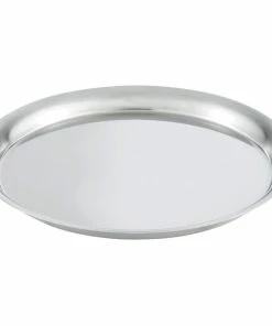 Vollrath 82006 Round Cover For 1.7 Qt. Double Wall Bowl / Metal Display Tray - 7 1/4"