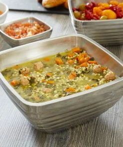 Vollrath 47635 Double Wall Square Beehive 5.2 Qt. Serving Bowl