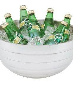 Vollrath 46569 Double Wall Round Beehive 10 Qt. Serving Bowl