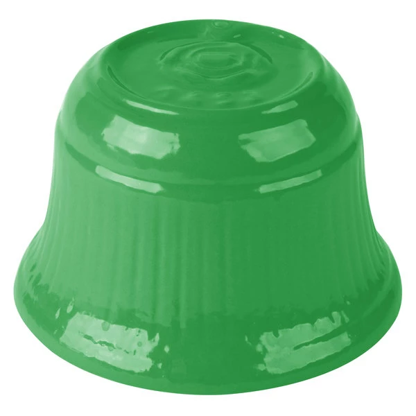Tablecraft Professional Bakeware Tablecraft CW1453GN 16 Oz. Green Cast Aluminum Condiment Bowl - Image 5