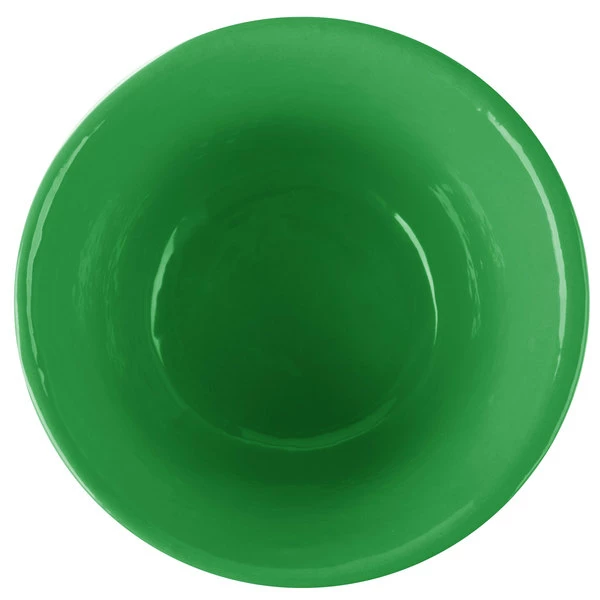 Tablecraft Professional Bakeware Tablecraft CW1453GN 16 Oz. Green Cast Aluminum Condiment Bowl - Image 4