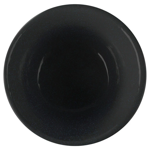 Tablecraft Professional Bakeware Tablecraft CW1453MBS 16 Oz. Midnight With Blue Speckle Cast Aluminum Condiment Bowl - Image 4