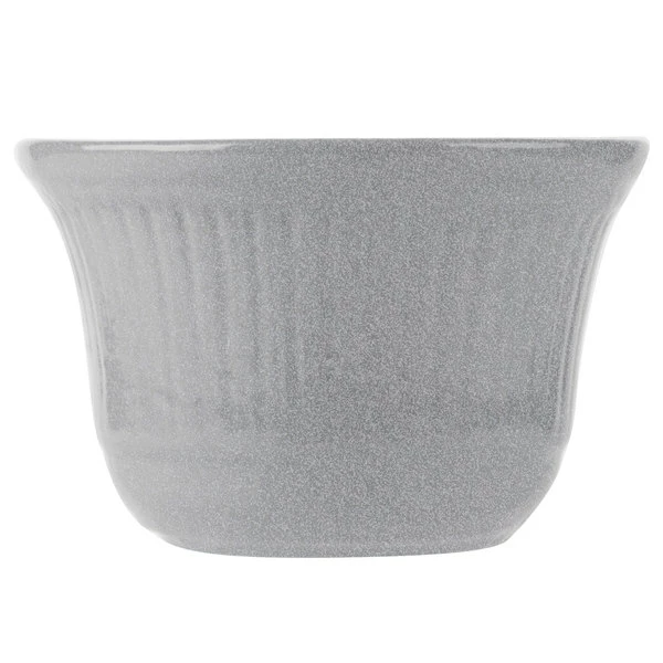 Tablecraft Professional Bakeware Tablecraft CW1453GR 16 Oz. Granite Cast Aluminum Condiment Bowl - Image 3