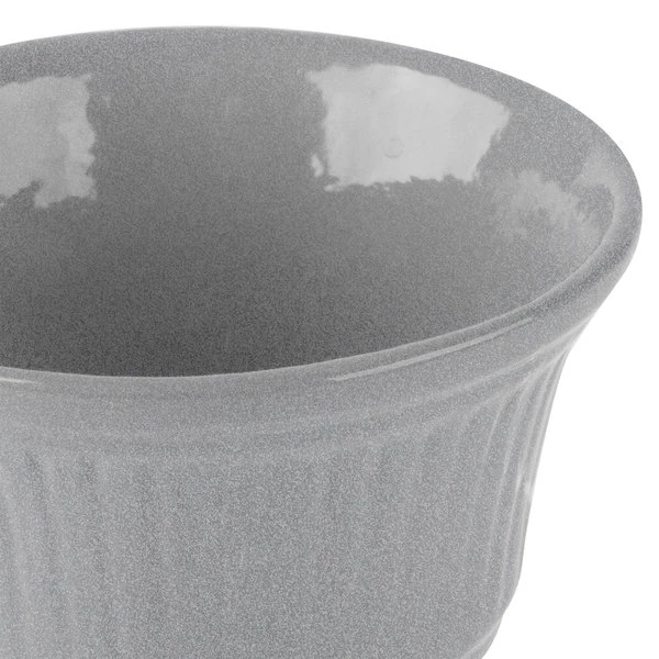 Tablecraft Professional Bakeware Tablecraft CW1453GR 16 Oz. Granite Cast Aluminum Condiment Bowl - Image 6