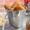 GET Enterprises Clipper Mill By GET 4-80822 6" Round Stainless Steel Serving Pail With Handle
