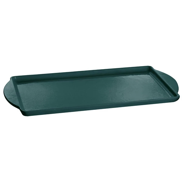 Tablecraft Professional Bakeware Tablecraft CW4220HGN 13" X 24" Hunter Green Rectangular Tray