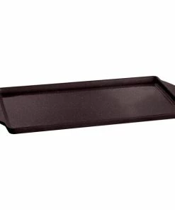 Tablecraft Professional Bakeware Tablecraft CW4220MS 13" X 24" Midnight Speckle Rectangular Tray