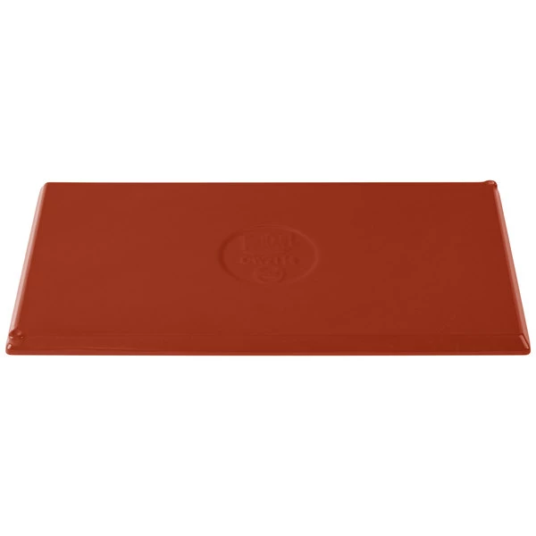 Tablecraft Professional Bakeware Tablecraft CW2114CP 12 7/8" X 7" X 3/8" Copper Cast Aluminum Third Size Rectangular Cooling Platter - Image 5