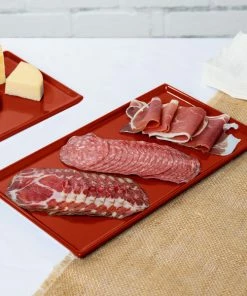 Tablecraft Professional Bakeware Tablecraft CW2114CP 12 7/8" X 7" X 3/8" Copper Cast Aluminum Third Size Rectangular Cooling Platter