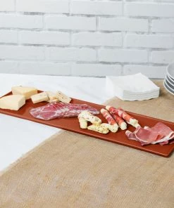 Tablecraft Professional Bakeware Tablecraft CW2113CP 21" X 6 1/2" X 3/8" Copper Cast Aluminum Half Long Rectangular Cooling Platter