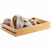 Rosseto BD135 Natura Double Medium Bamboo Tray - 19 7/16" X 12 15/16" X 3 1/2"