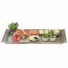 Cal-Mil 3672-1123 Cold Concept 23 1/2" X 11 1/2" X 1 1/2" Aluminum Platter