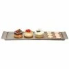 Cal-Mil 3672-623 Cold Concept 23 1/2" X 6 1/2" X 1 1/2" Aluminum Platter