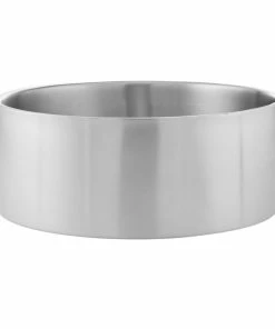 American Metalcraft DWB12 12" X 5" 220 Oz. Insulated Stainless Steel Double Wall Bowl