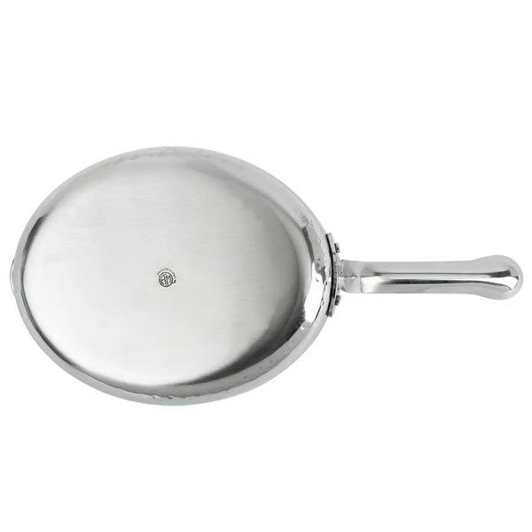 American Metalcraft MPS14 14 Oz. Mini Hammered Stainless Steel Skillet - Image 6