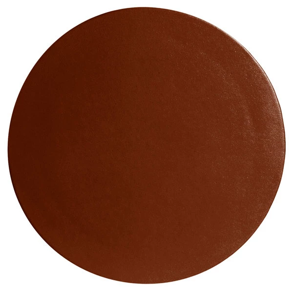 GET Enterprises G.E.T. Enterprises DR001CH Bugambilia 12" Classic Textured Finish Chocolate Resin-Coated Aluminum XS Round Disc