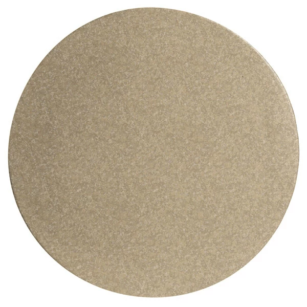 GET Enterprises G.E.T. Enterprises DR001S Bugambilia 12" Classic Textured Finish Sand Granite Resin-Coated Aluminum XS Round Disc