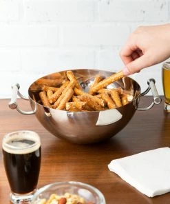 Vollrath 46626 2 Qt. Stainless Steel Serving Bowl With Handles