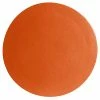 GET Enterprises G.E.T. Enterprises DR002TG Bugambilia 14 1/4" Classic Textured Finish Tangerine Resin-Coated Aluminum Small Round Disc