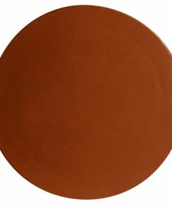 GET Enterprises G.E.T. Enterprises DR004BR Bugambilia 17 3/4" Classic Textured Finish Brick Resin-Coated Aluminum Large Round Disc