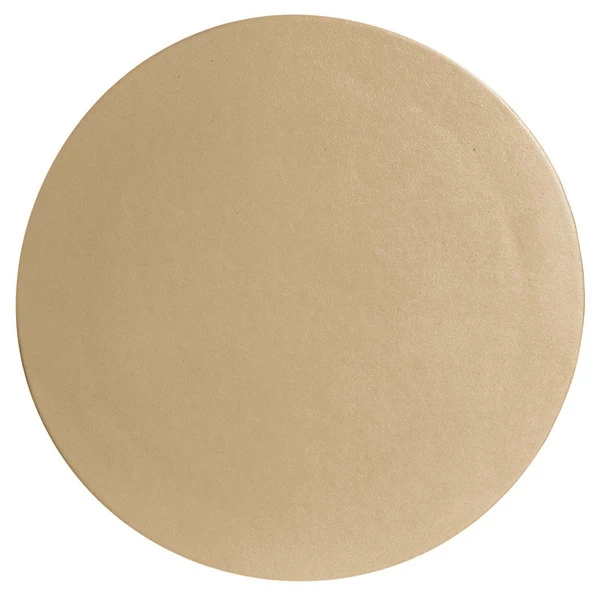 GET Enterprises G.E.T. Enterprises DR003LT Bugambilia 15 3/4" Classic Textured Finish Latte Resin-Coated Aluminum Medium Round Disc