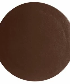 GET Enterprises G.E.T. Enterprises DR004-MOD-MC Bugambilia 17 3/4" Smooth MOD Finish Mocha Resin-Coated Aluminum Large Round Disc