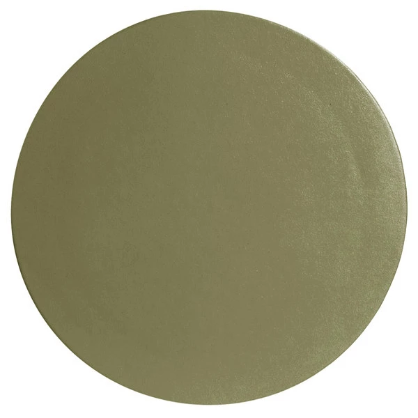 GET Enterprises G.E.T. Enterprises DR003WG Bugambilia 15 3/4" Classic Textured Finish Willow Green Resin-Coated Aluminum Medium Round Disc