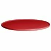 GET Enterprises G.E.T. Enterprises DR204-MOD-CB Bugambilia 17 3/4" Smooth MOD Finish Cranberry Resin-Coated Aluminum Deep Large Round Disc With Rim