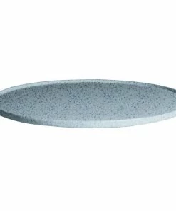 GET Enterprises G.E.T. Enterprises DR201-MOD-SB Bugambilia 12 3/16" Smooth MOD Finish Sky Blue Granite Resin-Coated Aluminum Deep XS Round Disc With Rim