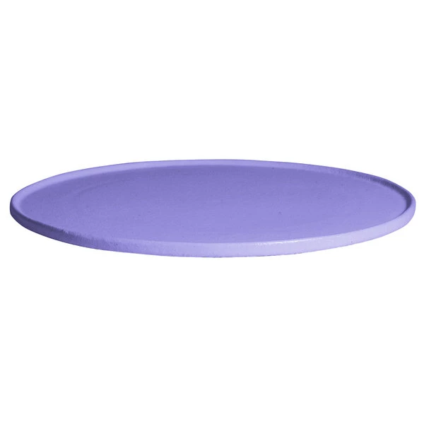 GET Enterprises G.E.T. Enterprises DR204-MOD-LV Bugambilia 17 3/4" Smooth MOD Finish Lavender Resin-Coated Aluminum Deep Large Round Disc With Rim