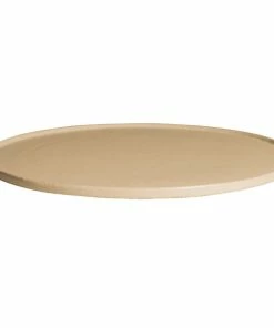 GET Enterprises G.E.T. Enterprises DR202LT Bugambilia 14 5/16" Classic Textured Finish Latte Resin-Coated Aluminum Small Round Disc With Rim