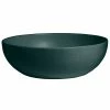 GET Enterprises G.E.T. Enterprises BRD18-MOD-FT Bugambilia 15.9 Qt. Smooth MOD Finish Forest Green Resin-Coated Aluminum Extra Large Deep Round Bowl