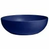 GET Enterprises G.E.T. Enterprises BRD18PC Bugambilia 15.9 Qt. Classic Textured Finish Pacific Blue Resin-Coated Aluminum Extra Large Deep Round Bowl