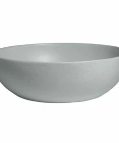 GET Enterprises G.E.T. Enterprises BRD18ST Bugambilia 15.9 Qt. Classic Textured Finish Steel Resin-Coated Aluminum Extra Large Deep Round Bowl
