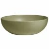 GET Enterprises G.E.T. Enterprises BRD18WG Bugambilia 15.9 Qt. Classic Textured Finish Willow Green Resin-Coated Aluminum Extra Large Deep Round Bowl