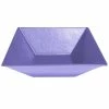 GET Enterprises G.E.T. Enterprises BSD16-MOD-LV Bugambilia 13.5 Qt. Smooth MOD Finish Lavender Resin-Coated Aluminum XL Deep Square Bowl