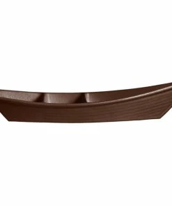 GET Enterprises G.E.T. Enterprises BT320-MOD-MC Bugambilia 3.6 Qt. Smooth MOD Finish Mocha Resin-Coated Aluminum Deep Boat With Dividers