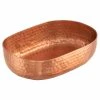 American Metalcraft ABHC69 48 Oz. Copper Hammered Aluminum Oval Serving Bowl