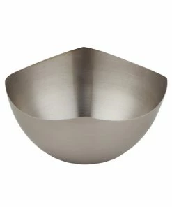 American Metalcraft SB400 5.5 Oz. Round Satin Finish Stainless Steel Snack Bowl / Sauce Cup