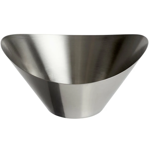 World Tableware IB-1 10 Oz. Polished Stainless Steel Infinity Bowl - 12/Case