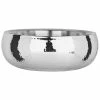 World Tableware 6706 Sonoran 12.5 Oz. Hammered Stainless Steel Double Wall Bowl
