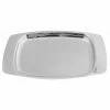 Walco O-U360 Soprano 9" X 5" Stainless Steel Rectangular Serving Tray - 10/Case