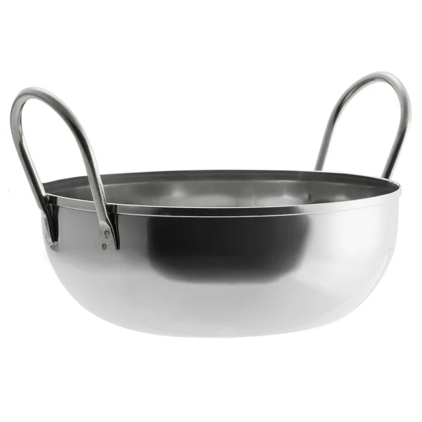 Vollrath 59746 31 Oz. Deep Stainless Steel Balti Dish - 6" X 2 1/4" - Image 2