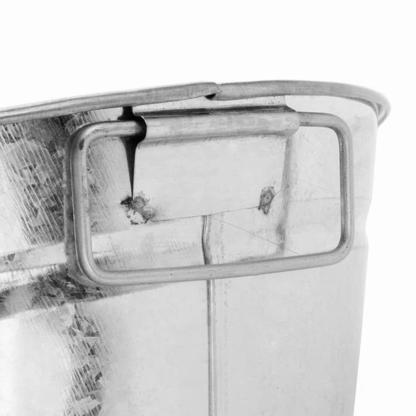 American Metalcraft MTUB83 8" X 3" Round Galvanized Metal Tub - Image 5