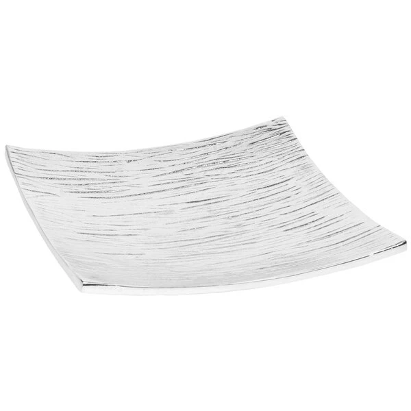 Elite Global Solutions ALB934 Savanna Bark 9 3/4" Square Dish