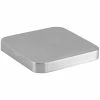 Front Of The House 4" Brushed Stainless Steel Square Plate - 12/Case
